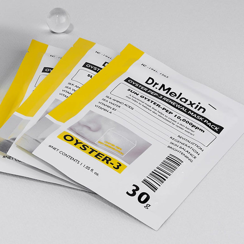 Oyster Pep-3 Renewal Mask Pack