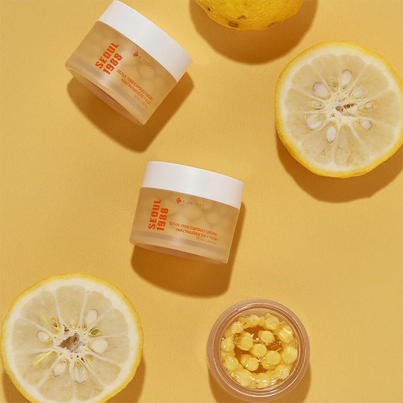 SEOUL 1988 Capsule Cream : Niacinamide 5% + Yuja