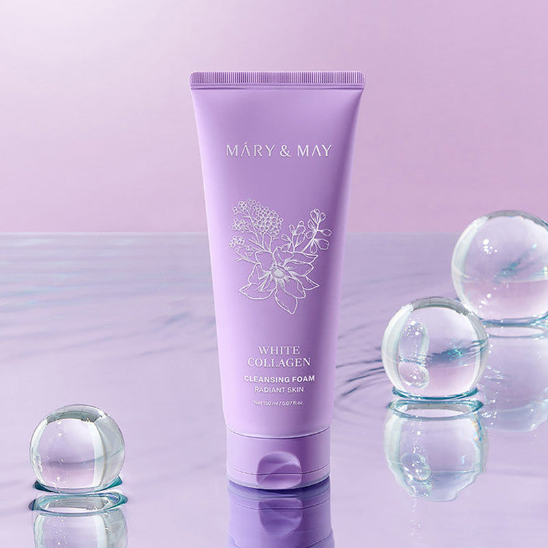 White Collagen Cleansing Foam