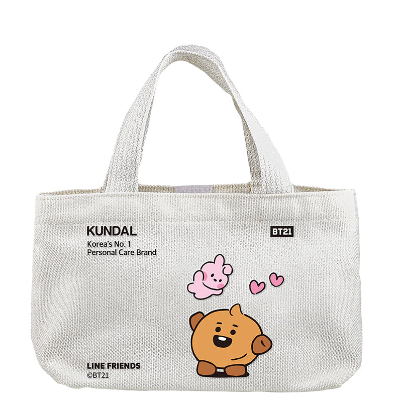 KUNDAL X BT21 Eco Bag Shooky (Brown)