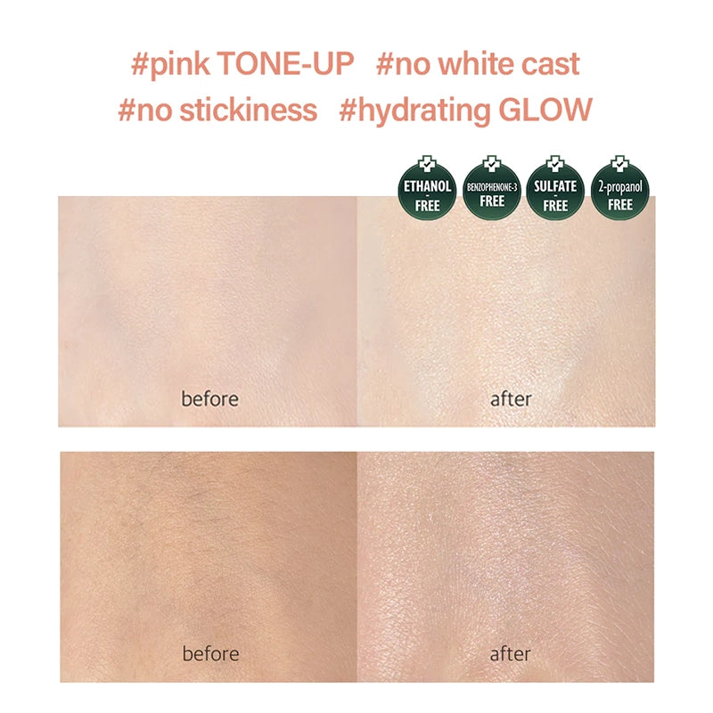 Waterfall Tone-Up Sun Cream (Pink)