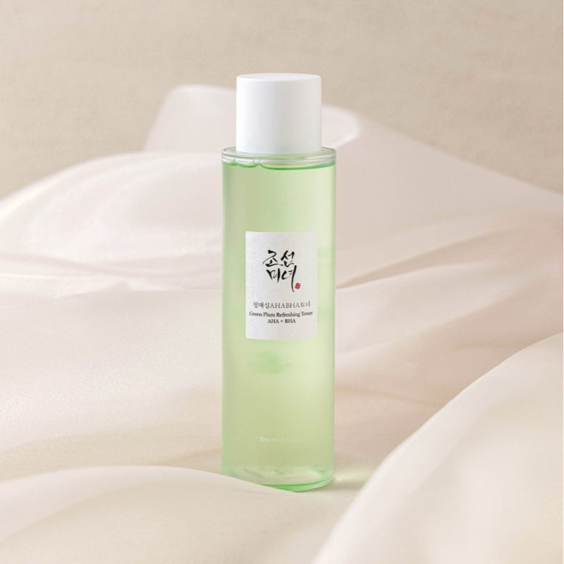  Green Plum Refreshing Toner: AHA + BHA [Renewed] - Korean-Skincare