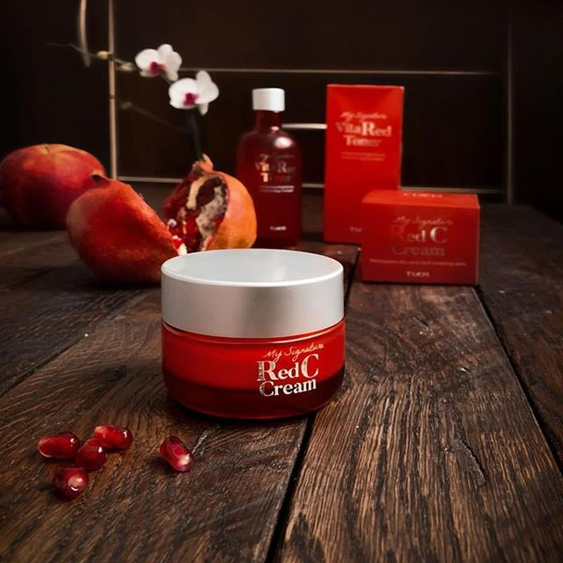 TIA'M My Signature Red C Cream - Korean-Skincare