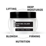  Black Snail Collagen Cream - Korean-Skincare