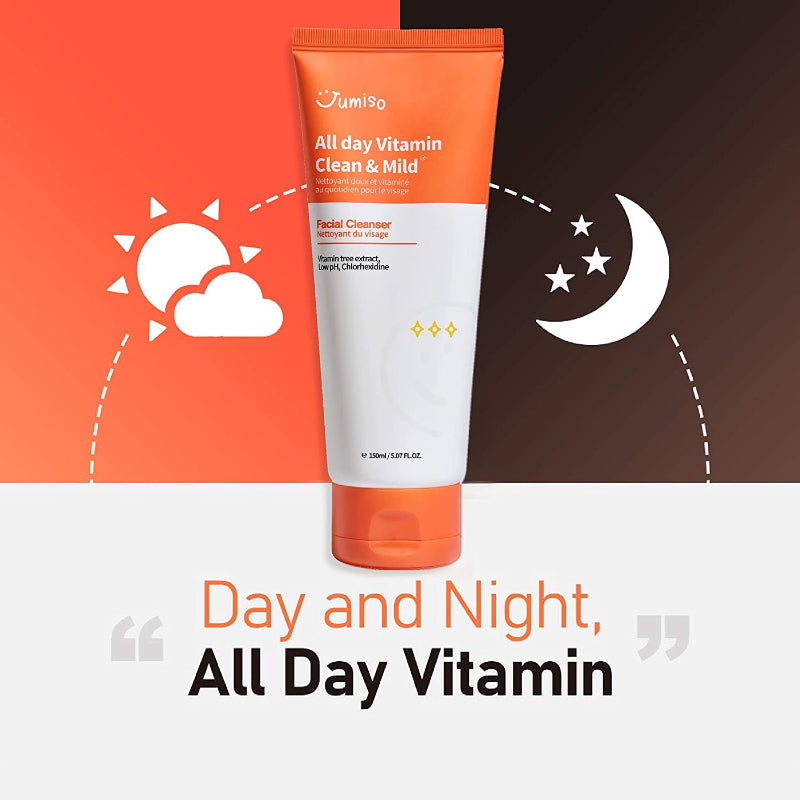  All Day Vitamin Clean & Mild Facial Cleanser - Korean-Skincare