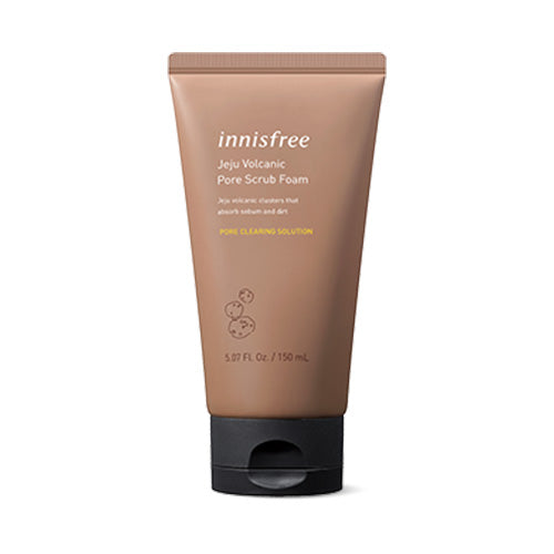 Innisfree Jeju Volcanic Pore Scrub Foam - Korean-Skincare