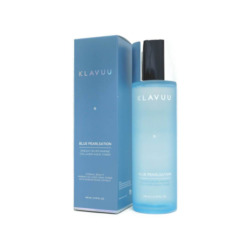 klavuu Blue Pearlsation One day 8 cups Marine Collagen Aqua Toner - Korean-Skincare