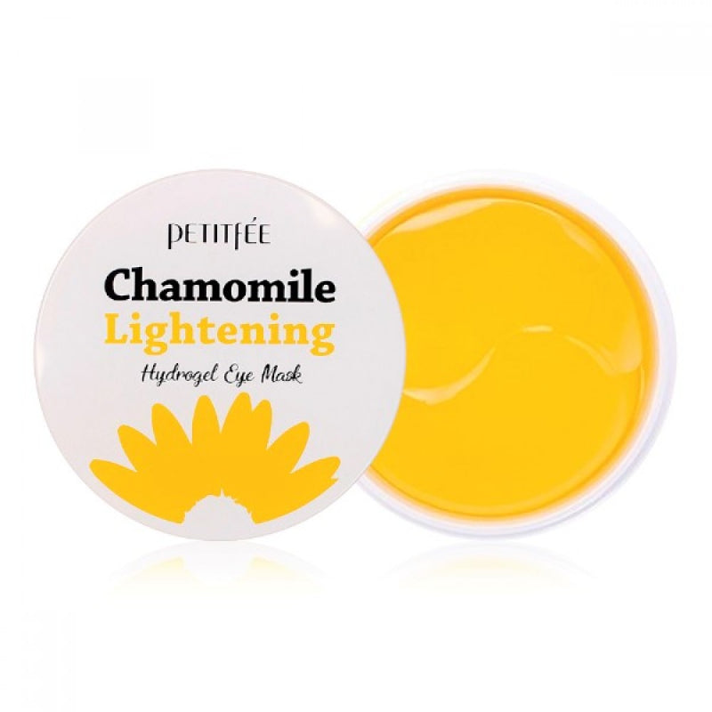 Petitfee Chamomaile Lightening Hydrogel Eye Mask - Korean-Skincare