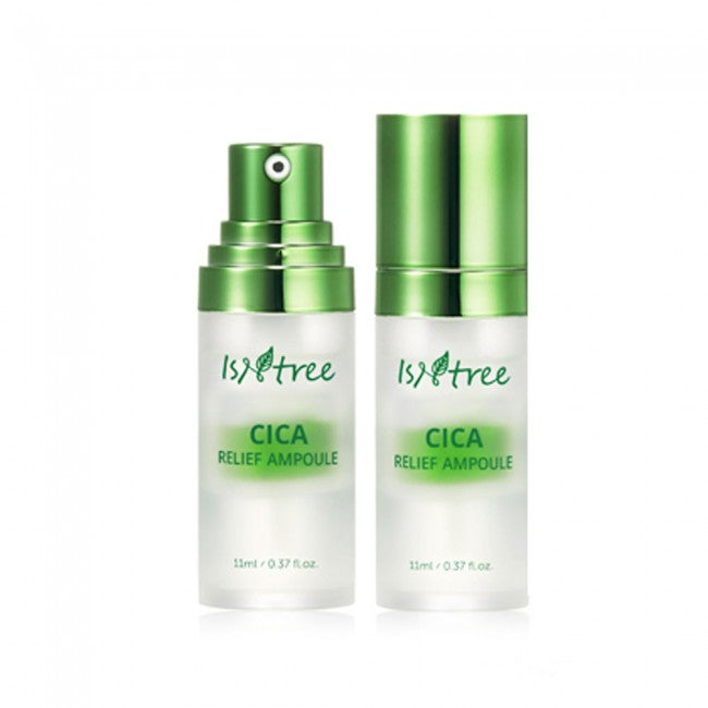 Isntree Cica Relief Ampoule Set - Korean-Skincare