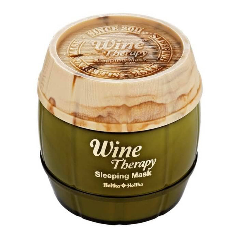 Holika Holika Wine Therapy Sleeping Mask #White Wine - Korean-Skincare