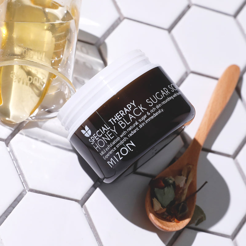 Mizon Honey Black Sugar Scrub - Korean-Skincare