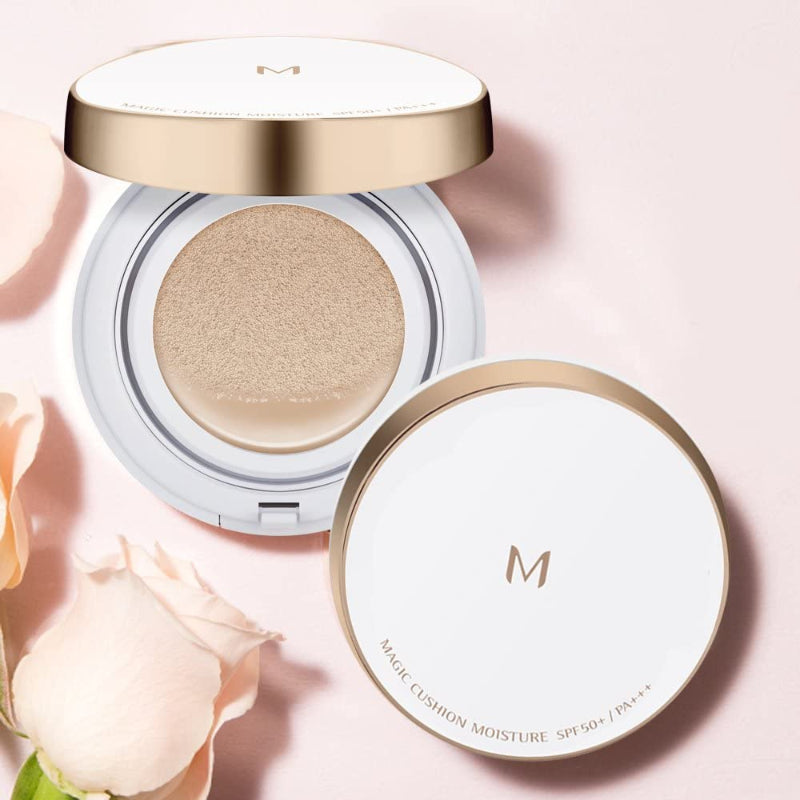 Missha Magic Cushion Moist Up #21 Light Beige - Korean-Skincare