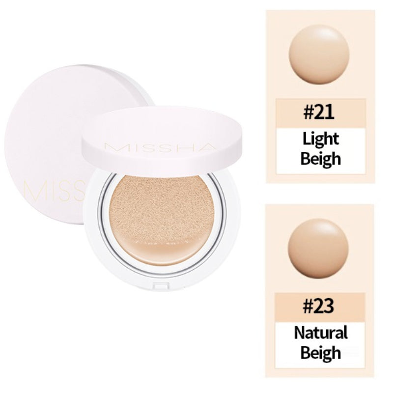 Missha Magic Cushion Moist Up #21 Light Beige - Korean-Skincare