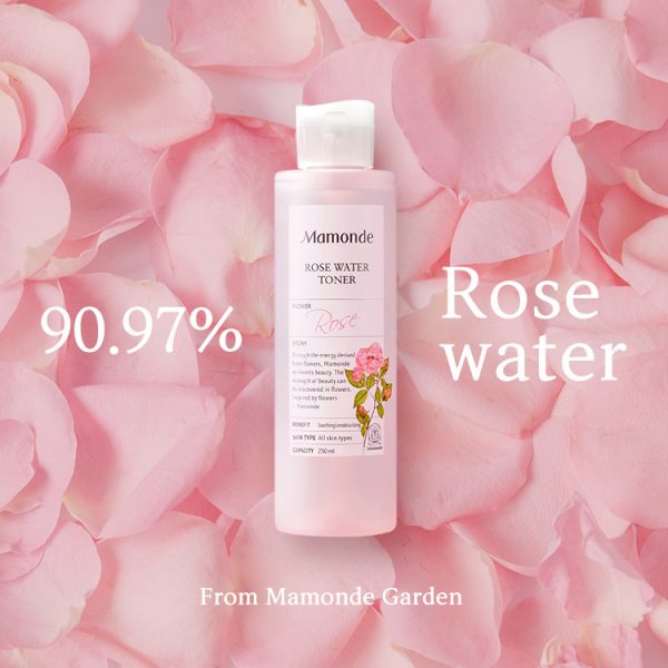 Mamonde Rose Water Toner - Korean-Skincare