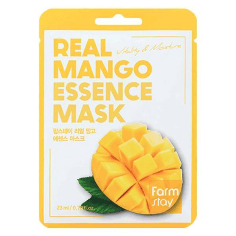 Farm Stay Real Mango Essence Mask - Korean-Skincare