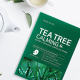 Some By Mi Tea Tree Calming Glow Luminous Ampoule Mask - Korean-Skincare