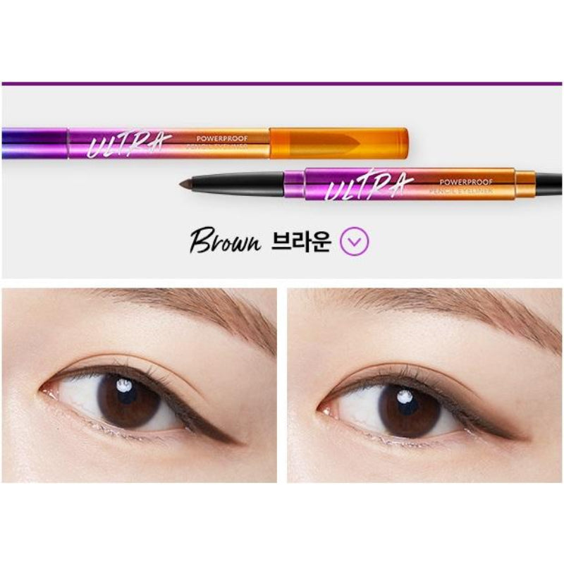 Missha Ultra Powerproof Pencil Eyeliner - Korean-Skincare