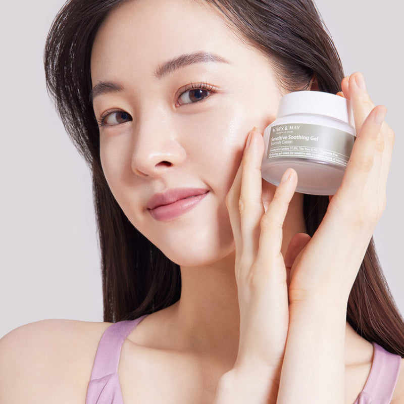  Sensitive Soothing Gel Blemish Cream - Korean-Skincare