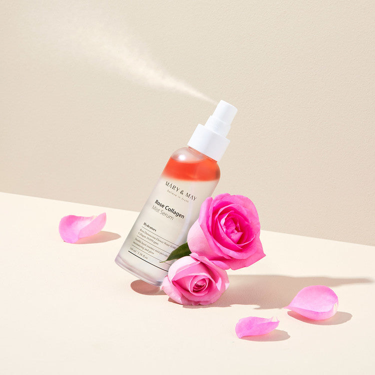  Rose Collagen Mist Serum - Korean-Skincare