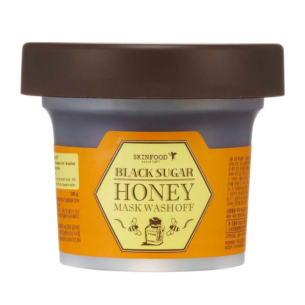 Skinfood Black Sugar Honey Mask wash off - Korean-Skincare