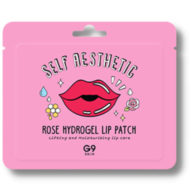 G9SKIN Self Aesthetic Rose Hydrogel Lip Patch - Korean-Skincare