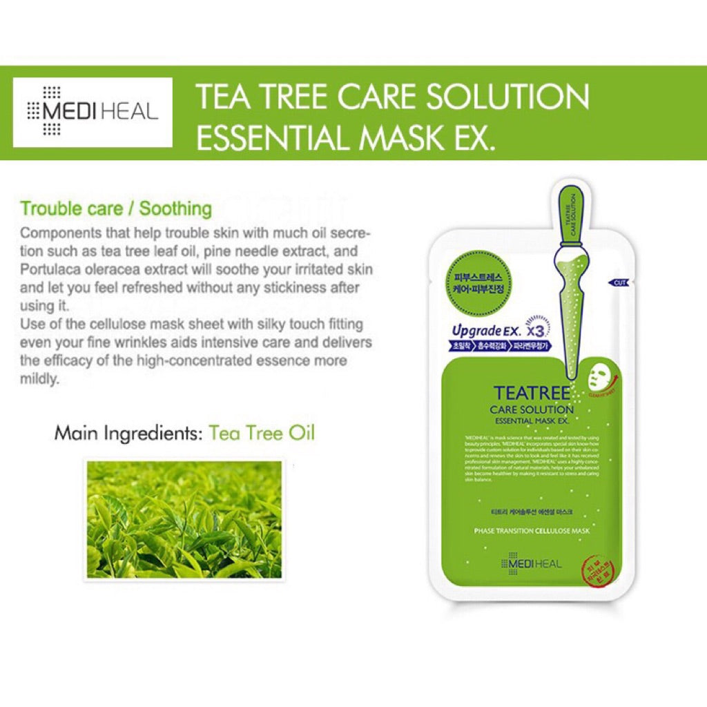 Mediheal mediheal Teatree Care Solution Essential Mask - Korean-Skincare