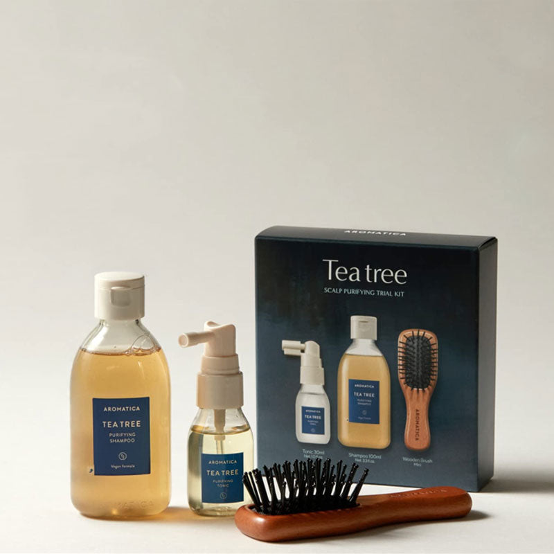  Tea Tree Scalp Purifying Trial Kit - Korean-Skincare